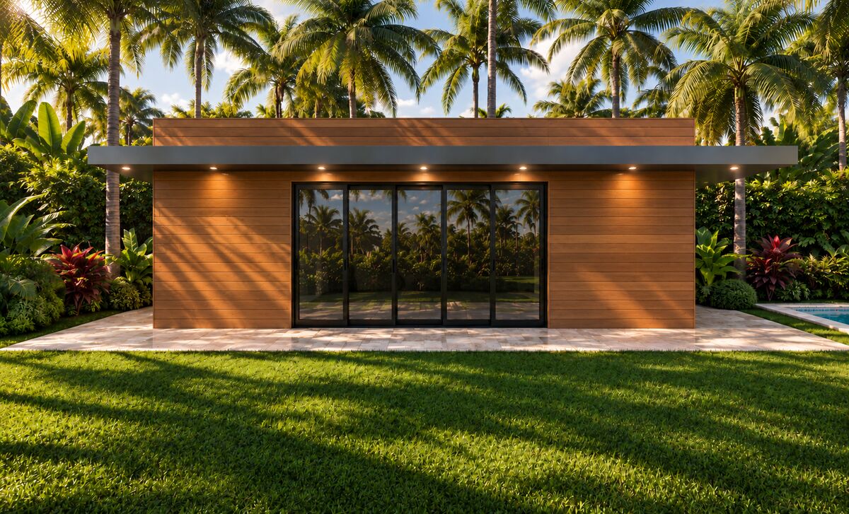 Câbana Tropical in wood